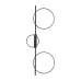 Люстра Nowodvorski Circolo Led 30x100x12 см Черный (Now10816)