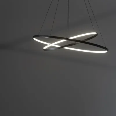 Люстра Nowodvorski Circolo Led 60x60x140 см Черный (Now10814)