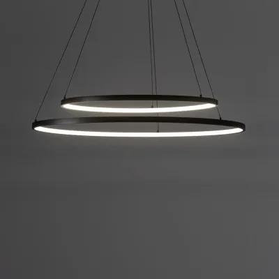 Люстра Nowodvorski Circolo Led 60x60x140 см Черный (Now10814)