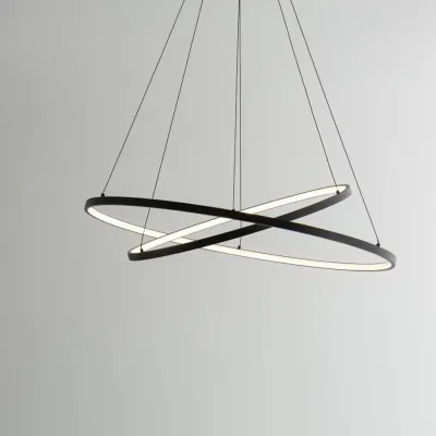 Люстра Nowodvorski Circolo Led 60x60x140 см Черный (Now10814)