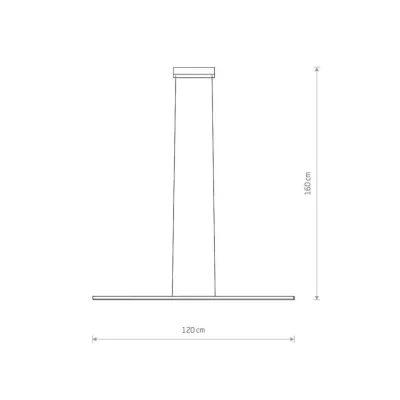 Люстра Nowodvorski Bar Led 120x160 см Чорний (Now10363) Люстра Nowodvorski Bar Led 120x160 см Чорний (Now10363)