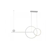 Люстра Laguna Lighting 434 100x5x100 см Білий (43473-55) Люстра Laguna Lighting 434 100x5x100 см Білий (43473-55)