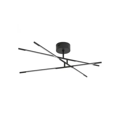 Люстра Nova Luce Raccio 84x77x25.5 см Черный (Nova9180761)