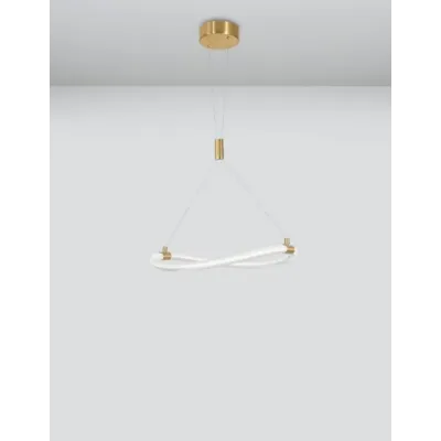 Люстра Nova Luce Cerelia 40x120 см Біло-золотистий (Nova9082094)