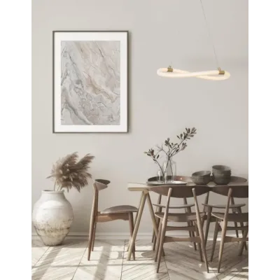 Люстра Nova Luce Cerelia 40x120 см Біло-золотистий (Nova9082094)