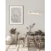 Люстра Nova Luce Cerelia 40x120 см Біло-золотистий (Nova9082094)