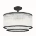 Люстра Zuma Line Sergio 41.5x41.5x32 см Черный (ZuC0528-05H-P7AC)