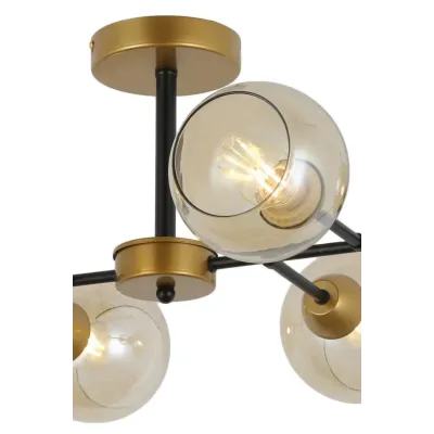 Люстра WunderLicht Om8164 73.5x25.5 см Желтый (OM8164-46)