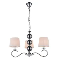 Люстра Candellux Clara 60x110 см Біло-сріблястий (33-21618)