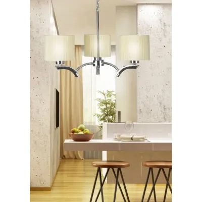 Люстра Candellux Draga 58x95 см Хром (33-04208)