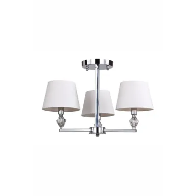 Люстра WunderLicht Wt1176 58.4x37.6 см Хром (WT1176-43ECH)