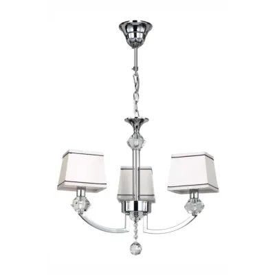 Люстра WunderLicht Wt1175 55x100 см Бело-черный (WT1175-43ECH)