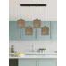 Люстра Candellux Legno 70x100 см Чорний (34-18366)