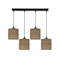 Люстра Candellux Legno 70x100 см Чорний (34-18366) Люстра Candellux Legno 70x100 см Чорний (34-18366)