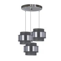 Люстра Candellux Hare 45x115 см Сріблястий (33-18496)