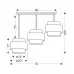 Люстра Candellux Twin 75x100 см Чорний (33-17895) Люстра Candellux Twin 75x100 см Чорний (33-17895)