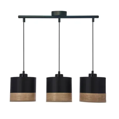 Люстра Candellux Porto 57x115 см Чорний (33-17611)
