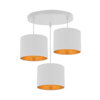 Люстра Candellux Atlanta 45x100 см Белый (33-00682)