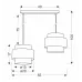 Люстра Candellux Twin 55x100 см Чорний (32-17888)