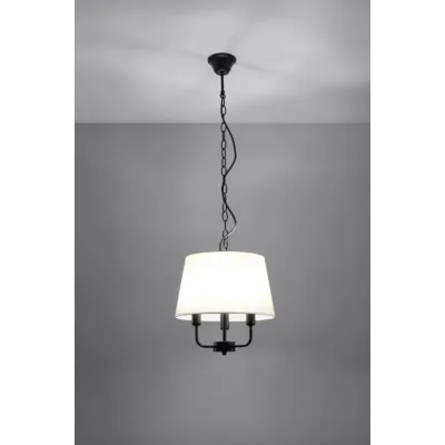 Люстра Candellux Pasteri 32.5x110 см Чорний (31-01351) Люстра Candellux Pasteri 32.5x110 см Чорний (31-01351)