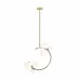 Люстра Zuma Line Molecule 54x27x134 см Золотистий (ZuP0454-06Q-F7AA)