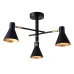 Люстра Candellux Less 48x26 см Черно-золотистый (33-70975)