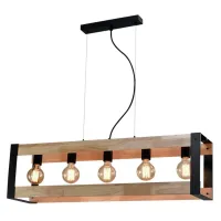 Люстра Candellux Varna 90x100 см Черный (35-79282)