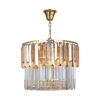 Люстра Zuma Line Camille 40x40x95 см Золотистий (Zu19101/8)
