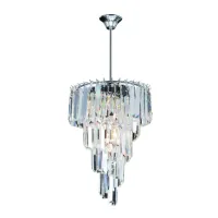 Кришталева люстра WunderLicht K4217 42x114 см Прозорий (K4217-46) Кришталева люстра WunderLicht K4217 42x114 см Прозорий (K4217-46)