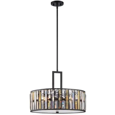 Хрустальная люстра Hinkley Lighting Gemma 54x62.2 см Черный (HK-GEMMA-P-C-VBZ)