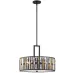 Хрустальная люстра Hinkley Lighting Gemma 54x62.2 см Черный (HK-GEMMA-P-C-VBZ)