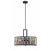 Хрустальная люстра Hinkley Lighting Gemma 54x62.2 см Черный (HK-GEMMA-P-C-VBZ)