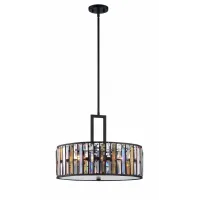 Кришталева люстра Hinkley Lighting Gemma 54x62.2 см Чорний (HK-GEMMA-PC-VBZ)
