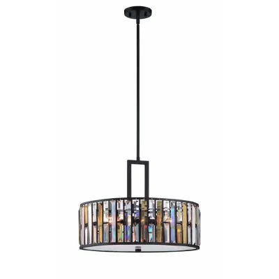 Хрустальная люстра Hinkley Lighting Gemma 54x62.2 см Черный (HK-GEMMA-P-C-VBZ)