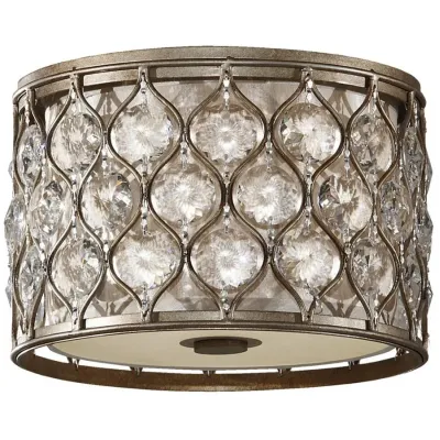 Кришталева люстра Feiss Lucia 31.1x21 см Сріблястий (FE-LUCIA-F)