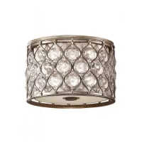Кришталева люстра Feiss Lucia 31.1x21 см Сріблястий (FE-LUCIA-F)
