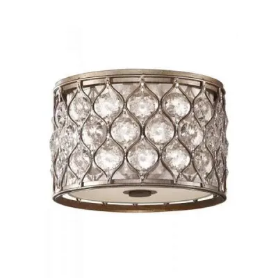 Кришталева люстра Feiss Lucia 31.1x21 см Сріблястий (FE-LUCIA-F)
