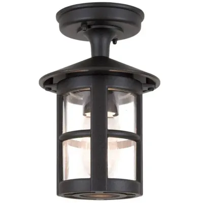 Уличный светильник потолочный Elstead Hereford 15x23.5 см Черный (BL21A-BLACK)