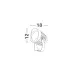 Прожектор вуличний Nova Luce North 18 см Чорний (Nova9240678) Прожектор вуличний Nova Luce North 18 см Чорний (Nova9240678)