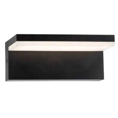 Вуличний світильник Polux Теза 9x21x8.2 см Чорний (Pol324047)