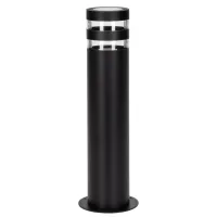 Вуличний світильник Polux Rino 9x9x44 см Чорний (Pol324009) Вуличний світильник Polux Rino 9x9x44 см Чорний (Pol324009)