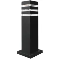 Вуличний світильник Polux Teksas 13x9x44 см Чорний (Pol316172) Вуличний світильник Polux Teksas 13x9x44 см Чорний (Pol316172)