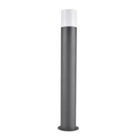 Уличный светильник Polux Далас 13x13x60 см Серый (Pol315984)