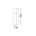 Вуличний світильник Nova Luce Stick 7.6x7.6x25 см Чорний (Nova71371102)