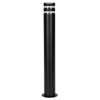 Вуличний світильник Polux Rino 9x9x74 см Чорний (Pol324016)