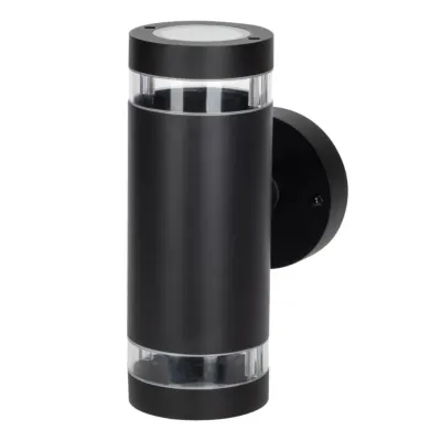 Уличный светильник Polux Rino 15.5x10.5x23 см Черный (Pol323996)