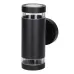 Уличный светильник Polux Rino 15.5x10.5x23 см Черный (Pol323996)
