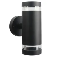 Уличный светильник Polux Rino 15.5x10.5x23 см Черный (Pol323996)