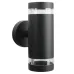 Уличный светильник Polux Rino 15.5x10.5x23 см Черный (Pol323996)