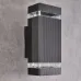 Вуличний світильник Polux Gilbert 10x11x23 см Чорний (Pol307866) Вуличний світильник Polux Gilbert 10x11x23 см Чорний (Pol307866)